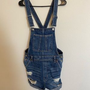 Divided H&M Short Overalls
